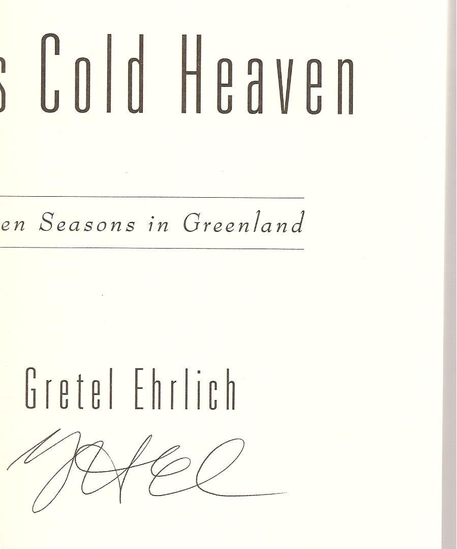 This Cold Heaven: Seven Seasons In Greenland,Used