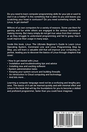 Linux: The Ultimate Beginner's Guide to Learn Linux Operating System, Command Line and Linux Programming Step by Step,Used