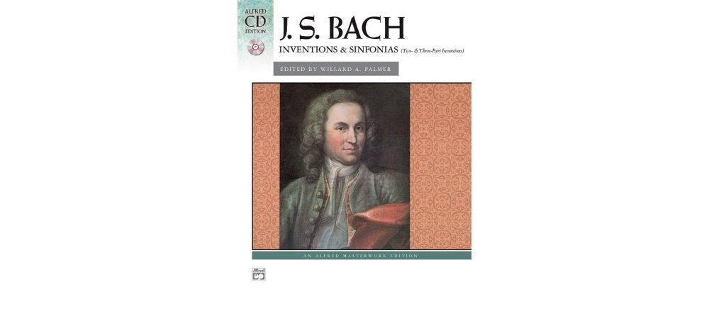 J.S.Bach  Inventions And Sinfonias: Two And Threepart Inventions (Alfred Masterwork Edition),New