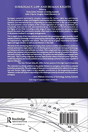 Surrogacy, Law and Human Rights,Used
