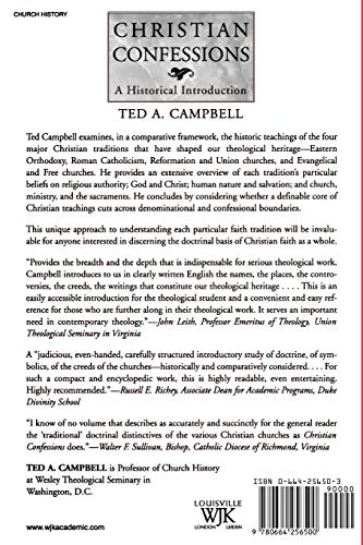 Christian Confessions: A Historical Introduction,Used
