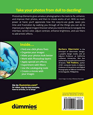Photoshop Elements 2019 For Dummies,Used