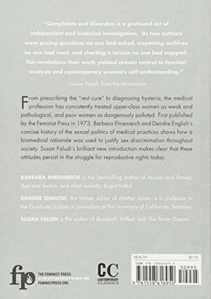 Complaints & Disorders [Complaints And Disorders]: The Sexual Politics Of Sickness (Contemporary Classics)