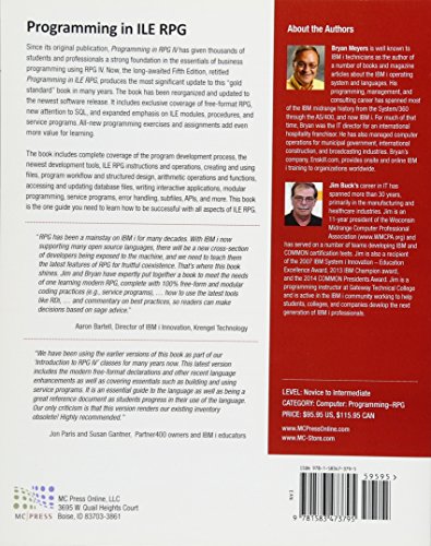 Programming in ILE RPG,Used