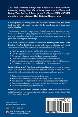 Revising Your Novel: First Draft to Finished Draft: A stepbystep guide to revising your novel (Foundations of Fiction),Used