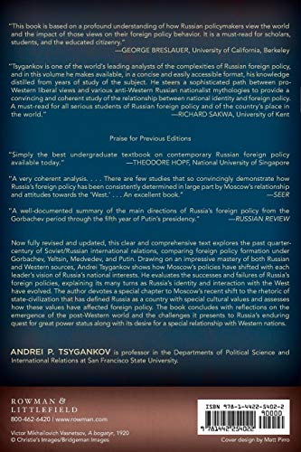 Russia's Foreign Policy: Change and Continuity in National Identity,Used