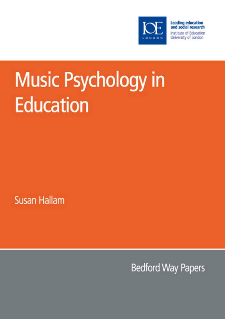 Music Psychology In Education (Bedford Way Papers, 29),Used
