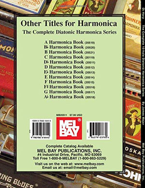 Mel Bay Complete 10Hole Diatonic Harmonica Series: Db,Used