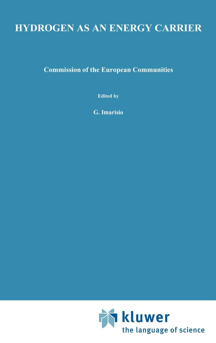 Hydrogen as an Energy Carrier,New