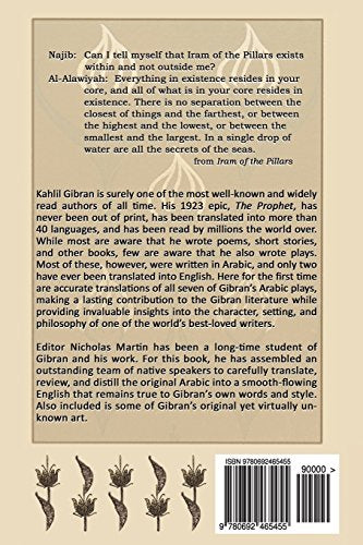 The Arabic Plays of Kahlil Gibran,Used