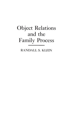 Object Relations And The Family Process:,Used