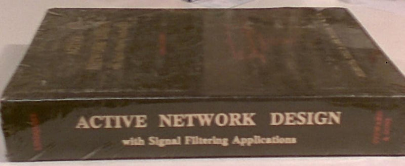 Active Network Design (International Series in Signal Processing and Filtering),Used