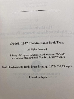 Bhagavad Gita as it is,New