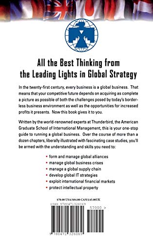 Thunderbird on Global Business Strategy,Used