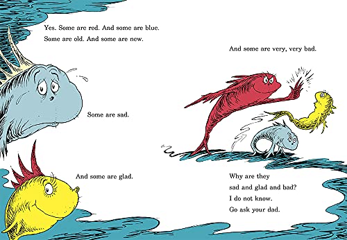 One Fish Two Fish Red Fish Blue Fish (Beginner Books),Used