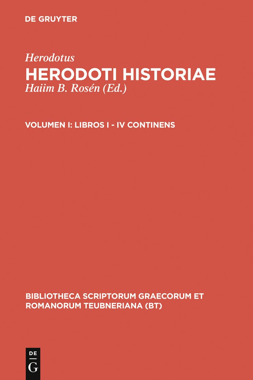 Libri I  IV (Bibliotheca scriptorum Graecorum et Romanorum Teubneriana) (Ancient Greek Edition),Used