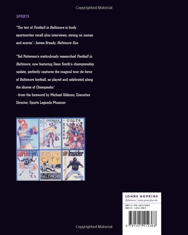 Football in Baltimore: History and Memorabilia from Colts to Ravens,Used