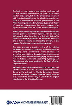Reading Difficulties and Dyslexia: An Interpretation for Teachers,New