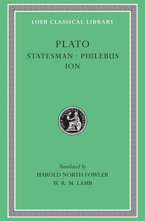 Plato: Statesman. Philebus. Ion. (Loeb Classical Library No. 164),Used