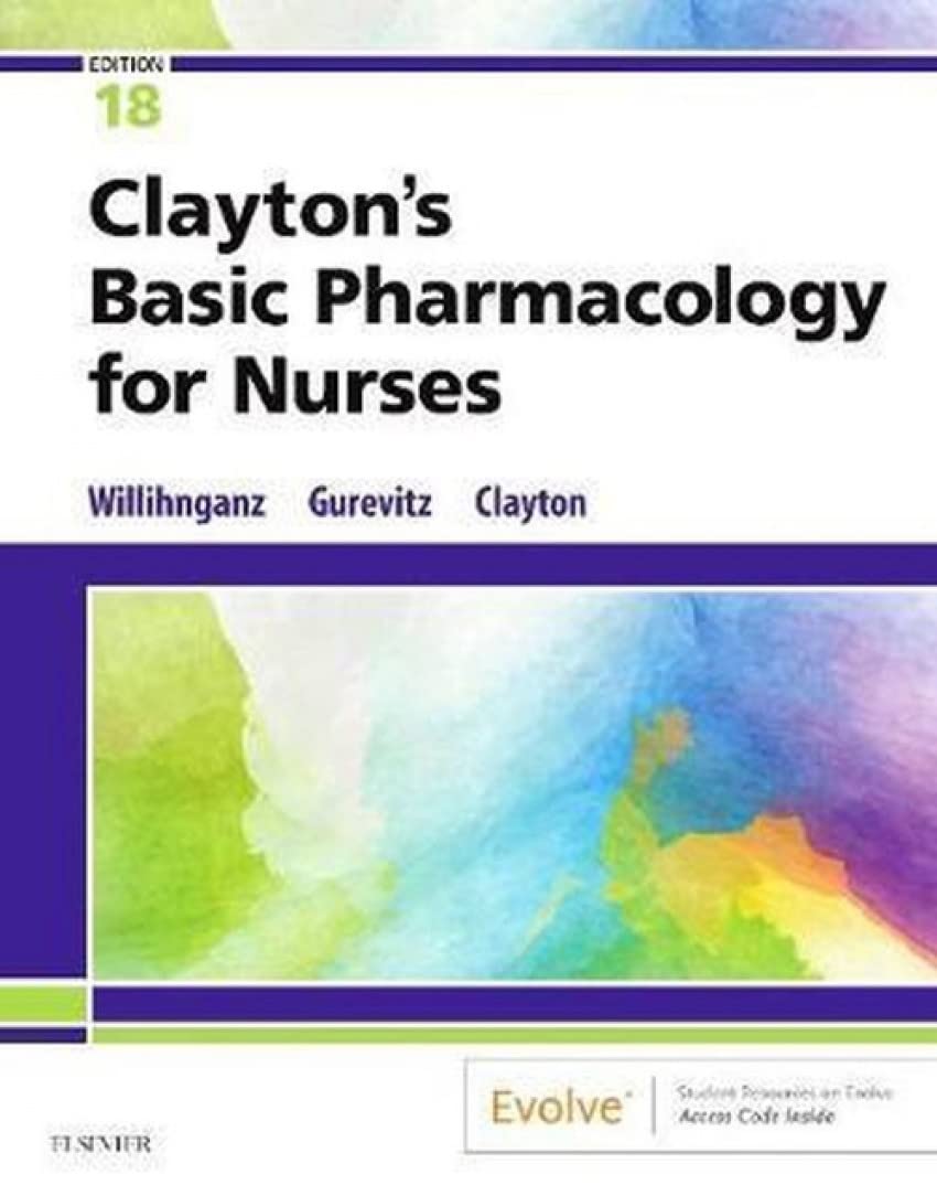 Clayton'S Basic Pharmacology For Nurses