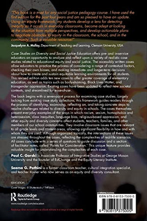 Case Studies On Diversity And Social Justice Education (Equity And Social Justice In Education Series)