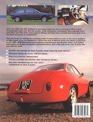 Alfa Romeo Sports Coups 19541989,Used