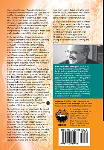 Omar Khayyams Secret: Hermeneutics of the Robaiyat in Quantum Sociological Imagination: Book 2: Khayyami Millennium: Reporting t,Used