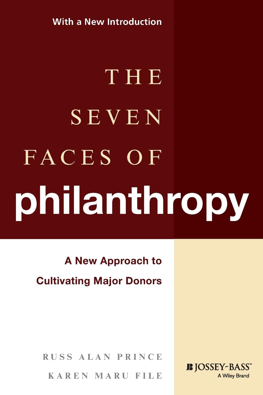 The Seven Faces Of Philanthropy: A New Approach To Cultivating Major Donors (Josseybass Nonprofit & Public Management Series),Used