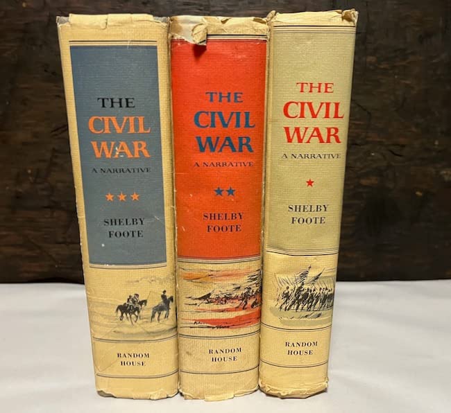 The Civil War a Narrative 3 Vols in Slipcase,Used