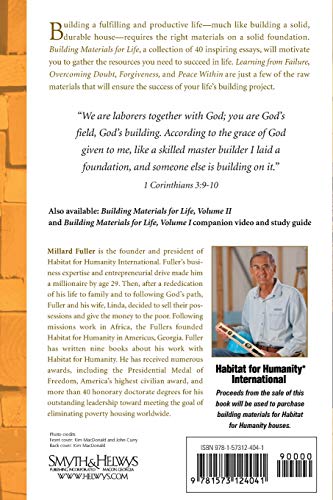 Building Materials for Life, Volume I,Used
