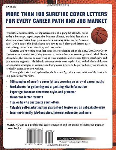 Slam Dunk Cover Letters, 2/e,Used