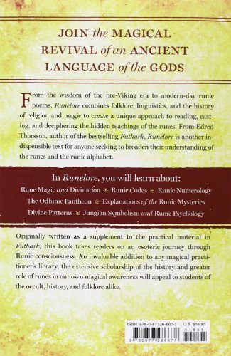 Runelore: The Magic, History, and Hidden Codes of the Runes,Used