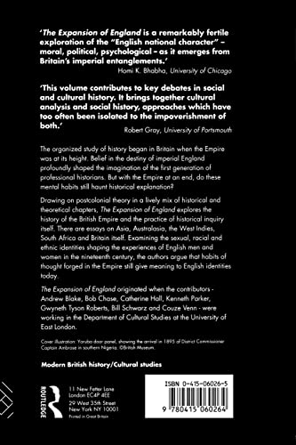 The Expansion of England: Race, Ethnicity and Cultural History,Used