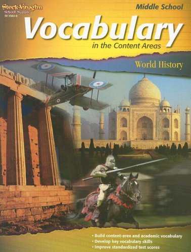Vocabulary in the Content Areas: Reproducible World History,Used