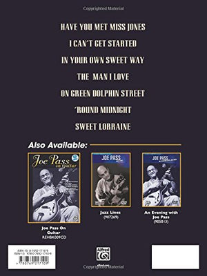 Joe Pass  Virtuoso Standards Songbook Collection: Authentic Guitar TAB,Used