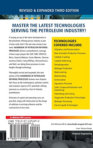 Handbook of Petroleum Refining Processes,Used