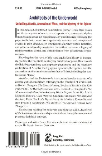 Architects of the Underworld: Unriddling Atlantis, Anomalies of Mars, and the Mystery of the Sphinx,New