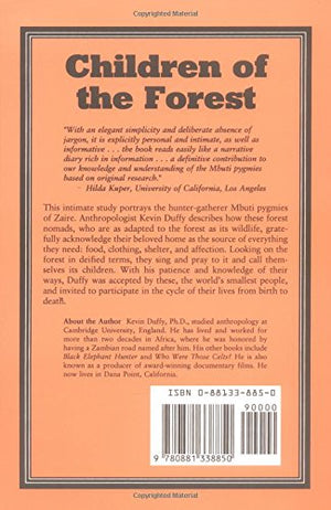 Children Of The Forest: Africa'S Mbuti Pygmies,New