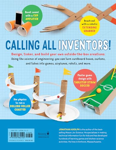Cardboard Box Engineering: Cool, Inventive Projects For Tinkerers, Makers & Future Scientists