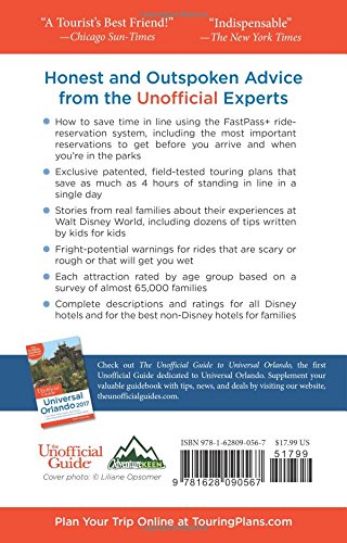 The Unofficial Guide to Walt Disney World with Kids 2017,Used