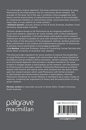 Photovoice Handbook for Social Workers: Method, Practicalities and Possibilities for Social Change,Used