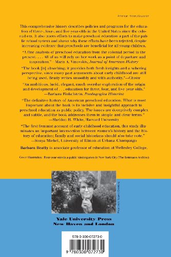 Preschool Education in America: The Culture of Young Children from the Colonial Era to the Present,New