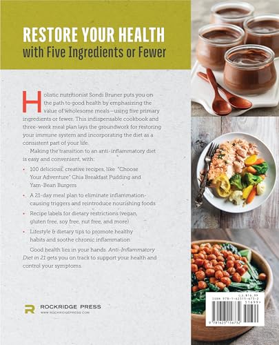 AntiInflammatory Diet in 21: 100 Recipes, 5 Ingredients, and 3 Weeks to Fight Inflammation,Used