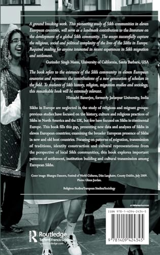 Sikhs in Europe: Migration, Identities and Representations,Used