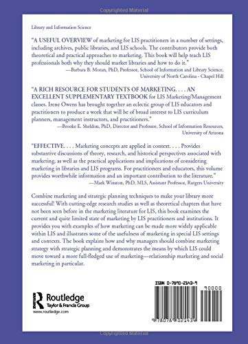 Strategic Marketing in Library and Information Science,Used
