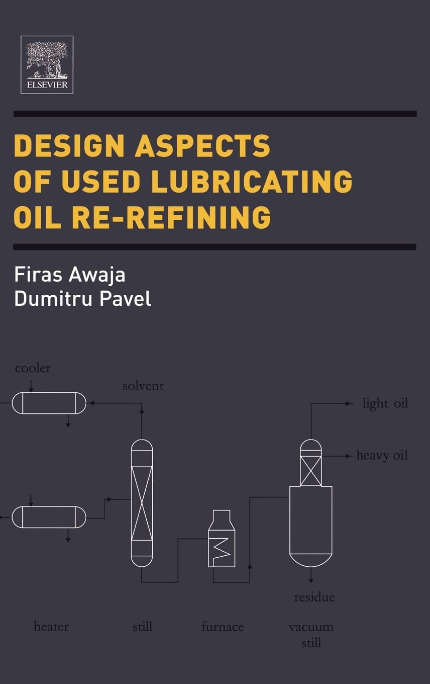 Design Aspects Of Used Lubricating Oil Rerefining,Used