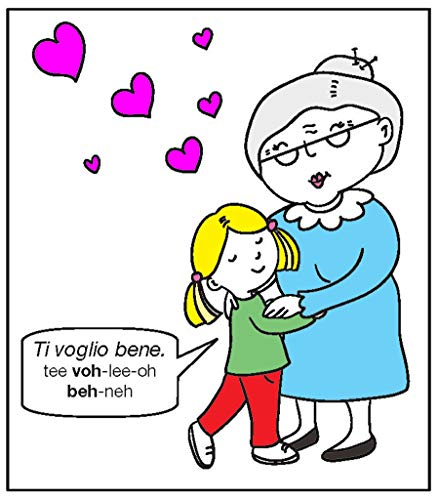 Color & Learn Easy Italian Phrases for Kids (Dover Little Activity Books: Language),Used