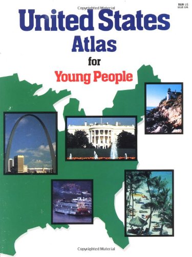 United States Atlas For Young People (Troll Reference Library),Used
