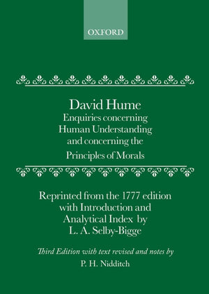 Enquiry Concerning Human Understanding and Concerning the Principles of Morals,Used