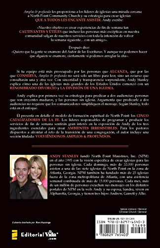 Amplio Y Profundo: Edificando Iglesias De Las Que Todos Quisieran Ser Parte (Spanish Edition),New